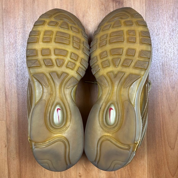 Nike Air Max 97 Olympic Gold Men’s Size 9 CT4556-700 - Picture 9 of 12